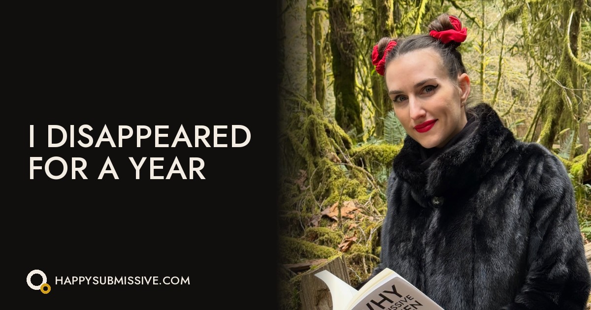 I Disappeared for a Year. Here Is What I Was Really Doing